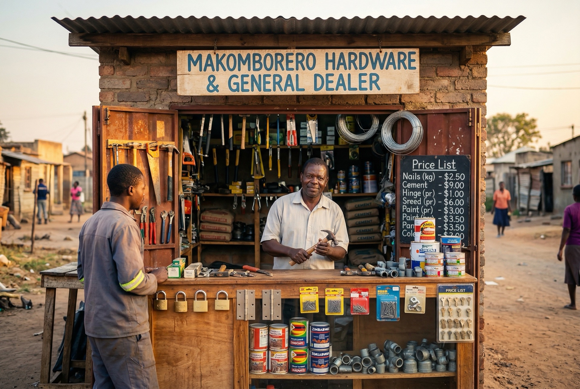 Hardware and general dealer shop